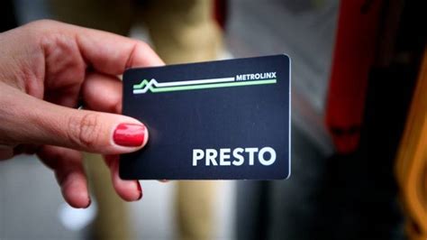 Presto Card Toronto/Ontario .